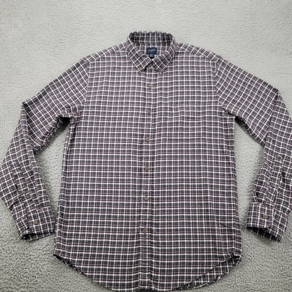 J.Crew‎ Shirt Mens Medium Multicolor Plaid Button Down Long Sleeve Classiccore - Picture 1 of 16